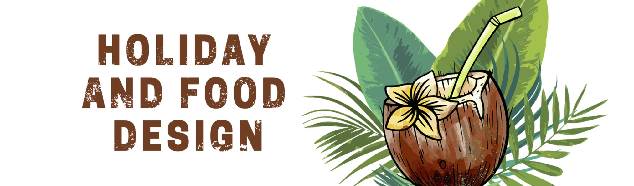 Bannière de Holiday and Food Design