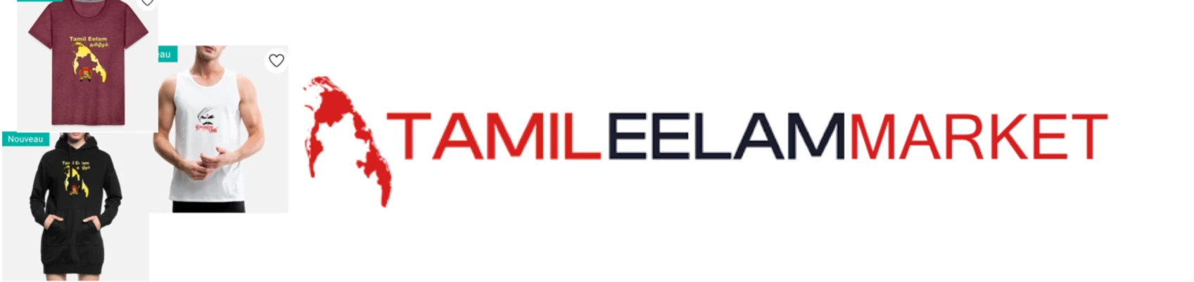 Bannière de Tamil Eelam market