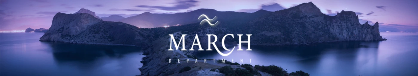 Banner image of march-department