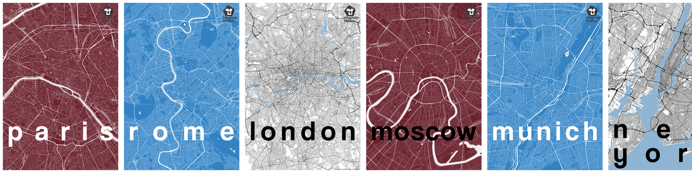 Banner image of citymapshirts