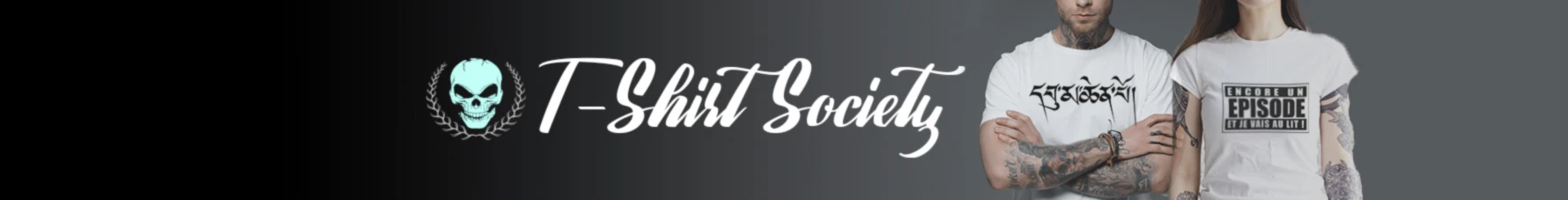 Bannière de T-Shirt Society