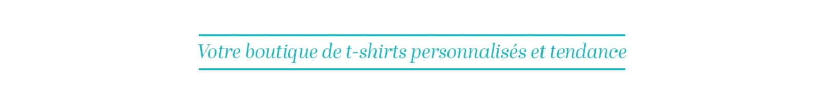 Bannière de My t-shirt Shop