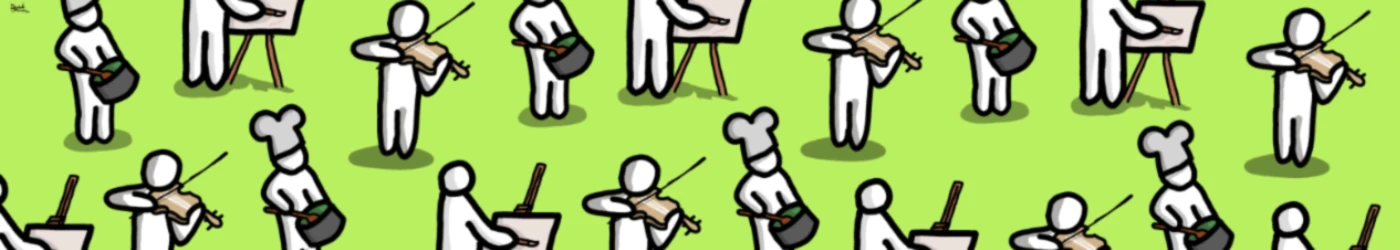 Banner image of white men comics