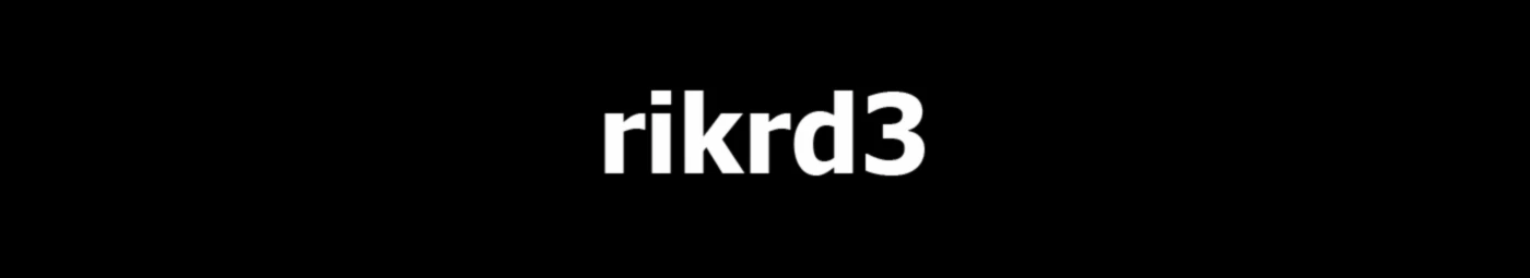 Banner image of rikrd3