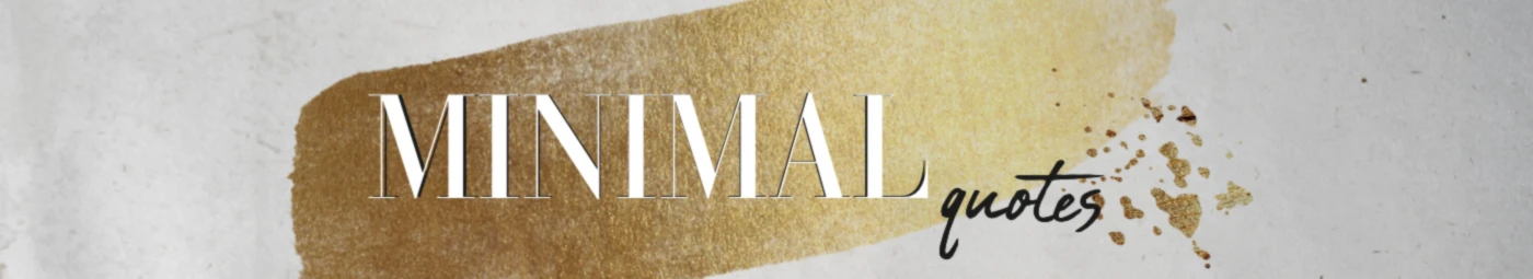 Banner image of minimalquotes