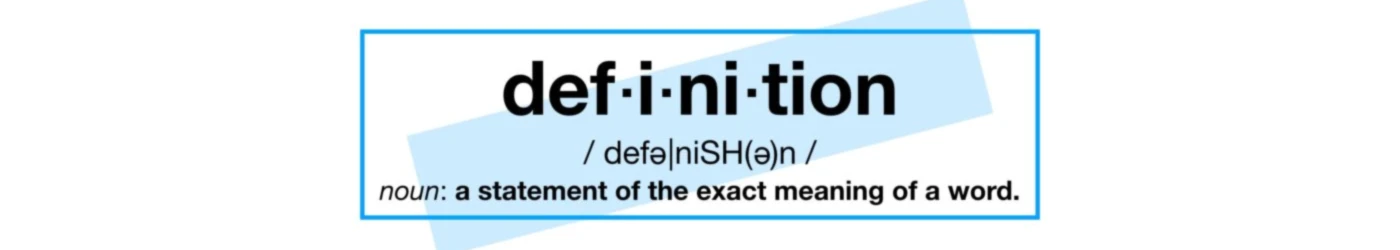 Bannière de Definition Dictionary-Collection