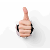 Just thumps up design