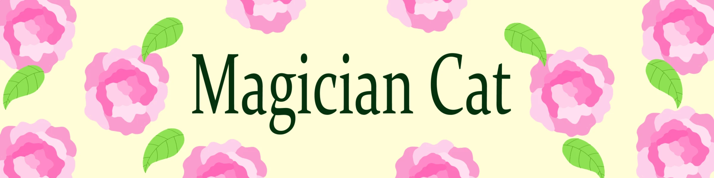 Bannière de Magician Cat