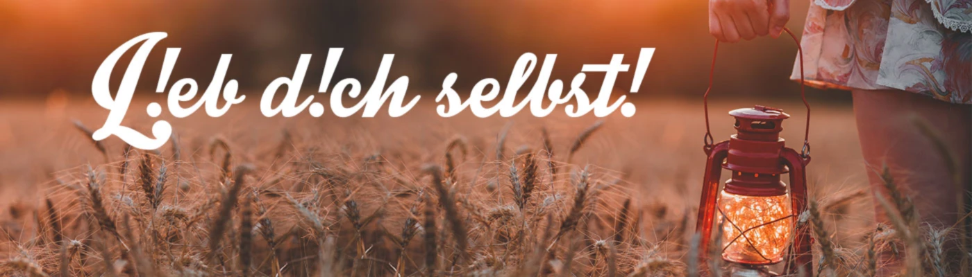 Banner image of lieb dich selbst