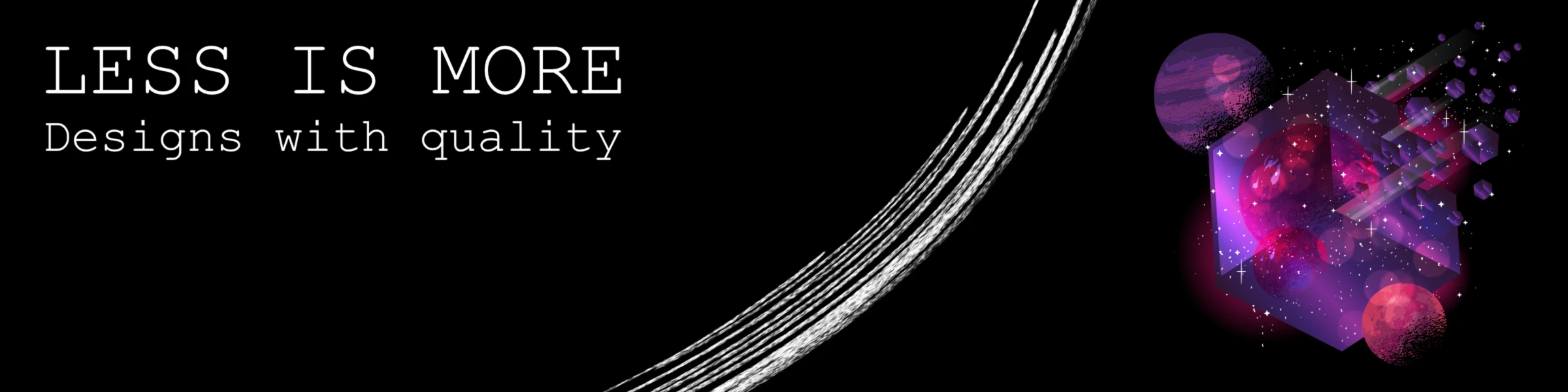 Bannière de Designs with quality