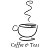 Coffee and Teas