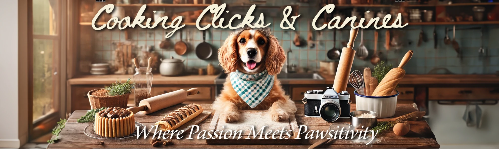 Banner image of Cooking Clicks and Canines