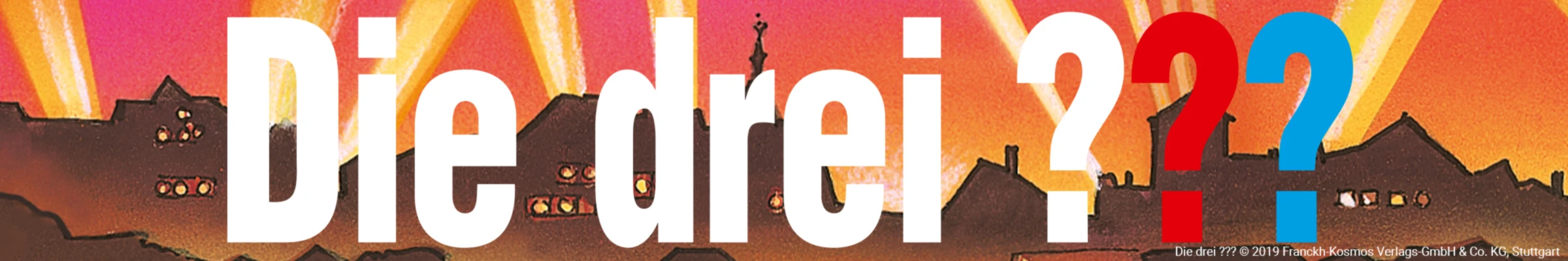 Bannerbild von Die drei Fragezeichen