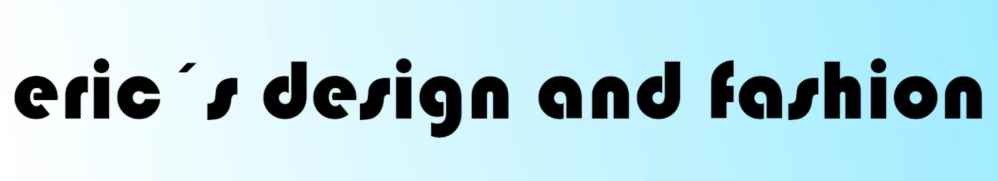 Bannière de Design and Fashion by Eric