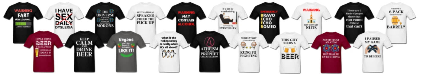 Banner image of Funny T-Shirts and Gifts