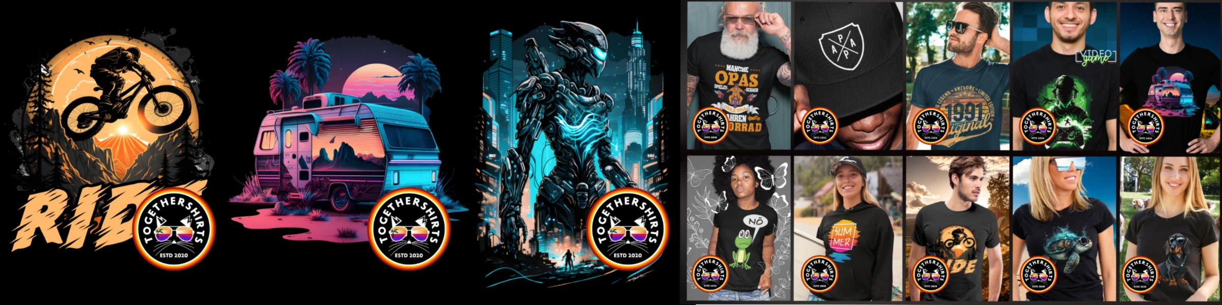 Bannière de togetherShirts