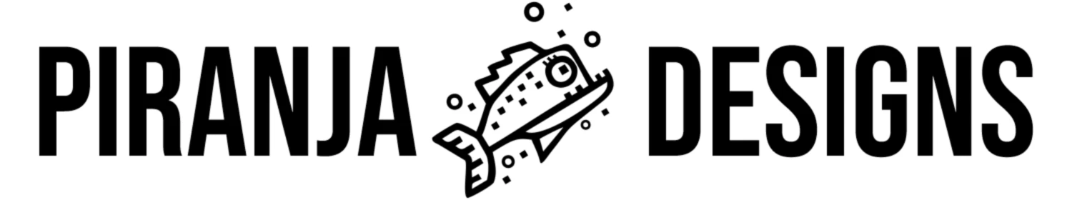 Banner image of piranja designs.