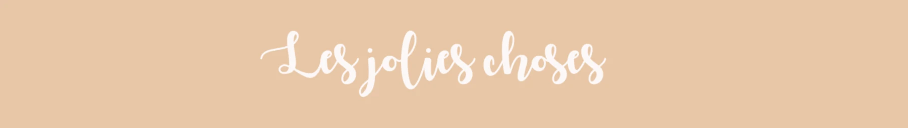 Banner image of lesjolieschoses