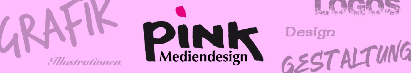 Bannière de pink Mediendesign