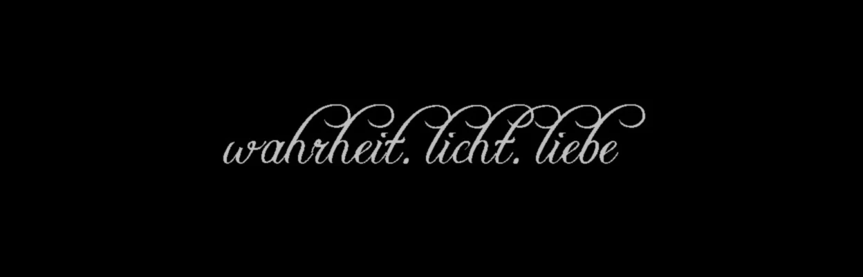 Bannière de Wahrheit.Licht.Liebe
