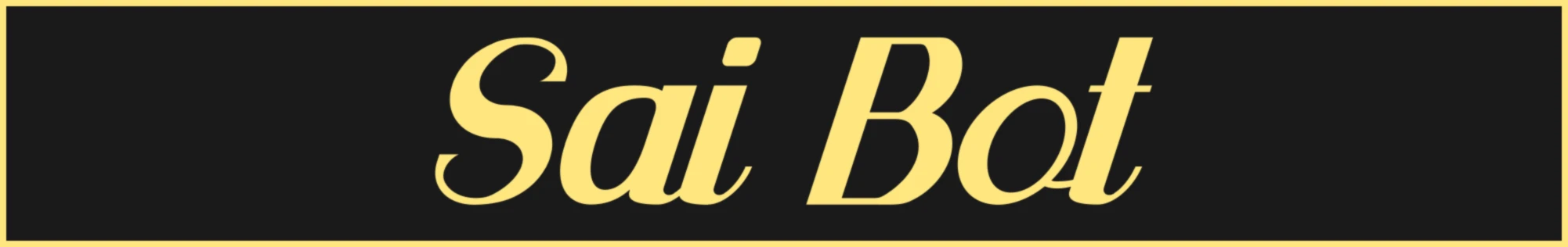 Banner image of Sai Bot