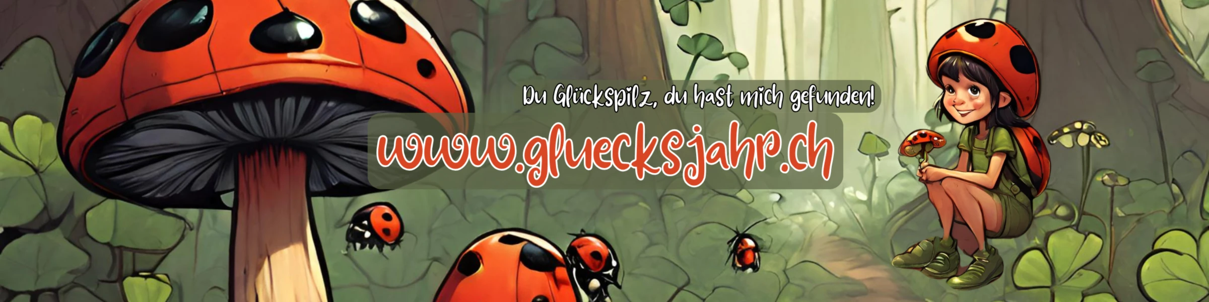 Bannière de Gluecksjahr