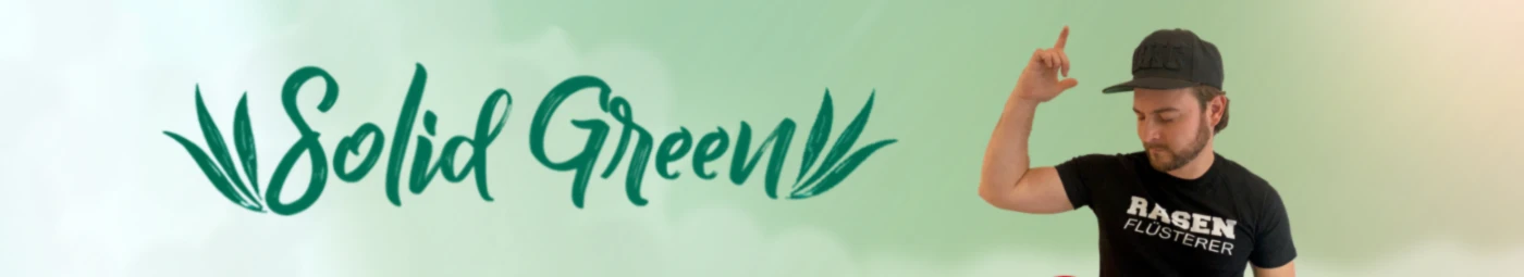 Bannière de Solid Green