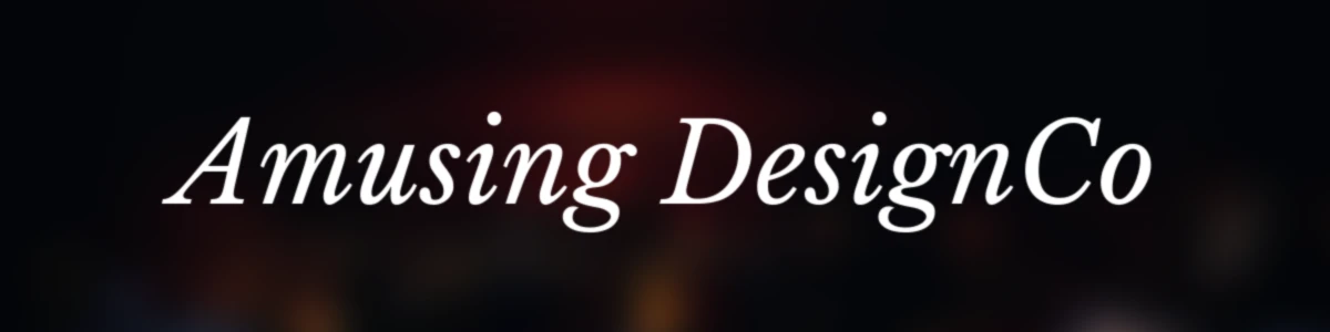 Bannière de Amusing DesignCo
