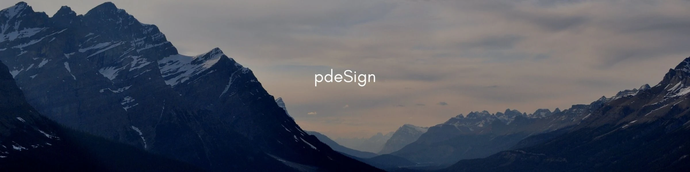 Bannière de pdeSign