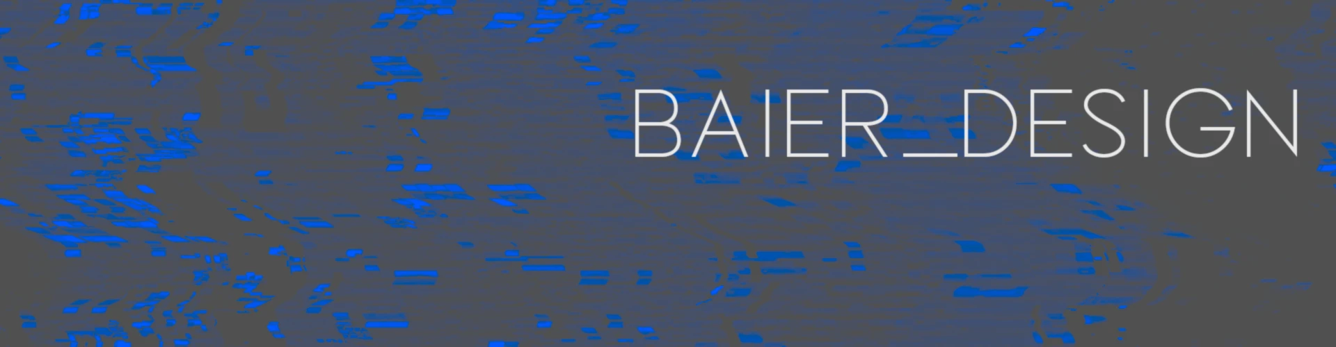 Bannière de baier design