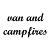van and campfires