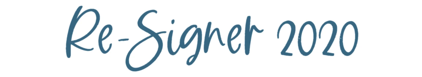 Banner image of Re-Signer