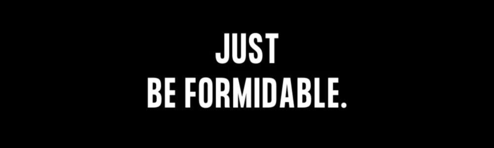 Bannière de Just Be Formidable