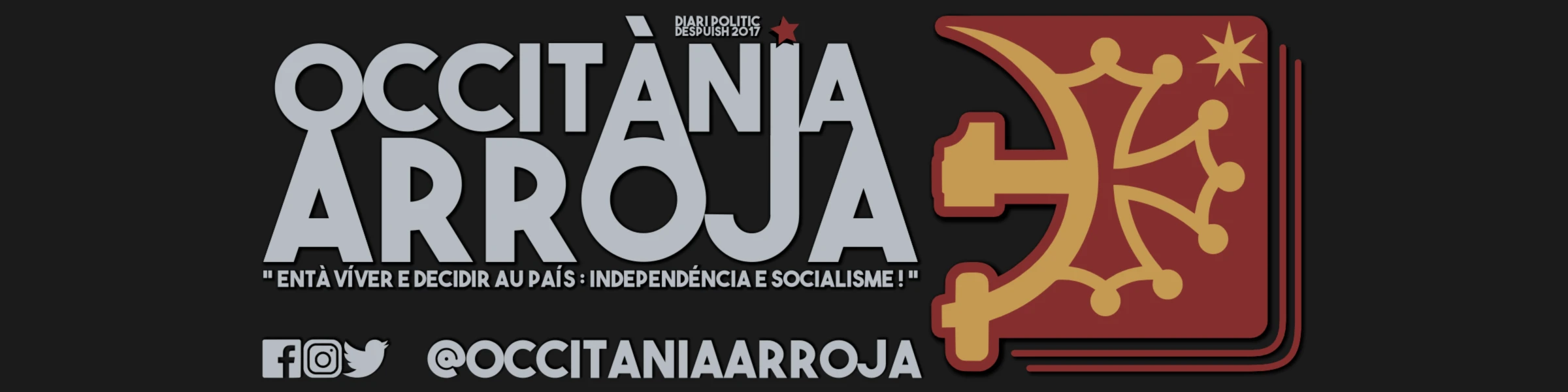 Bannière de Occitania Arroja