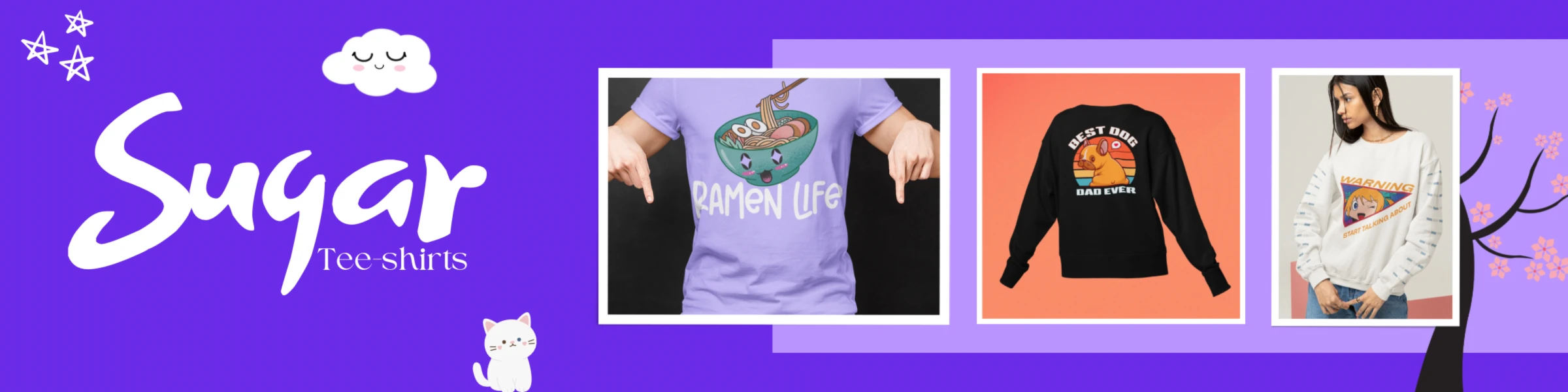 Bannerbild von Sugar Tee-shirts