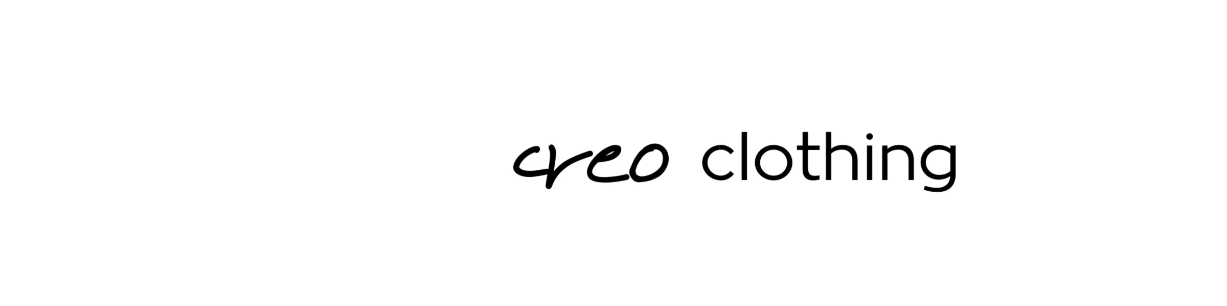 Bannière de Creo Clothing