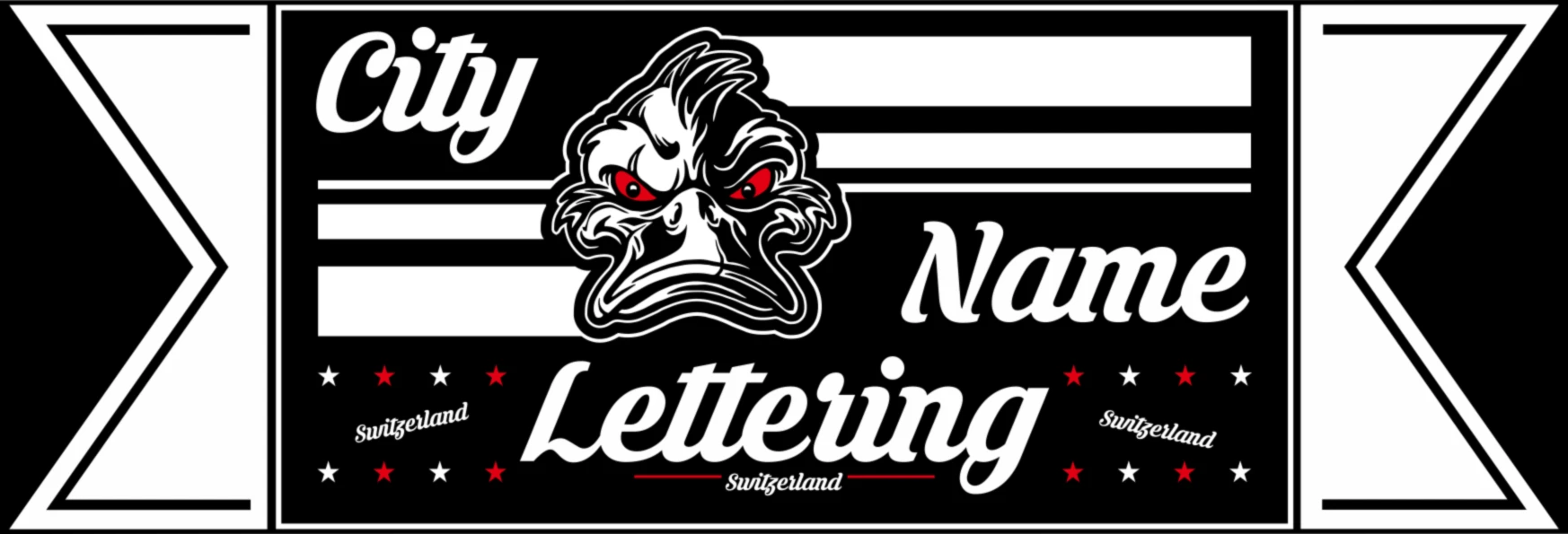 Banner image of City Name Lettering