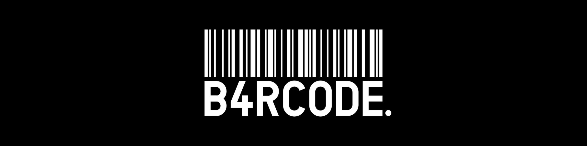 Banner image of B4RCODE.