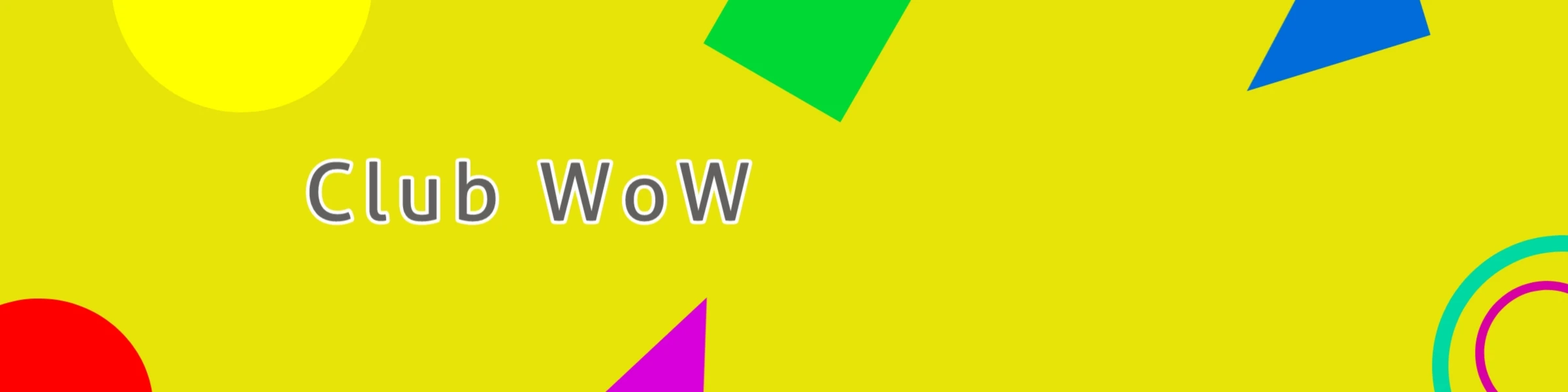 Bannerbild von Club WoW