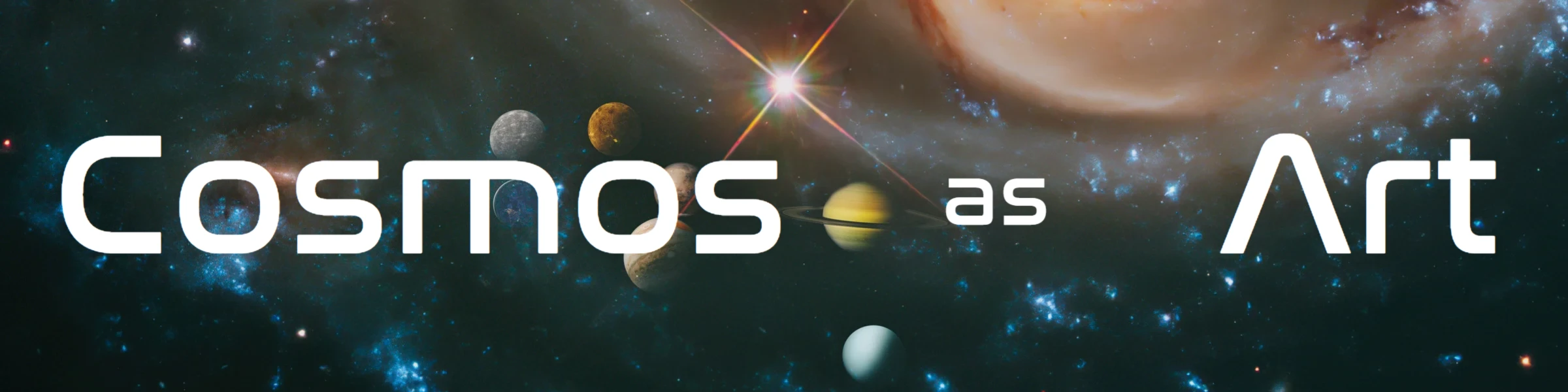 Bannière de Cosmos as Art