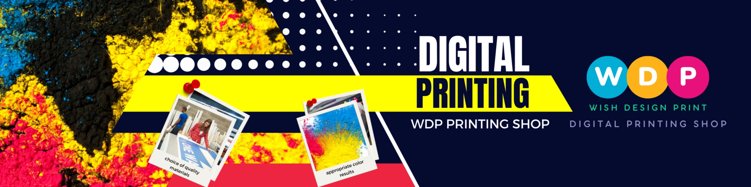 Bannerbild von WDP Digital Printing Shop