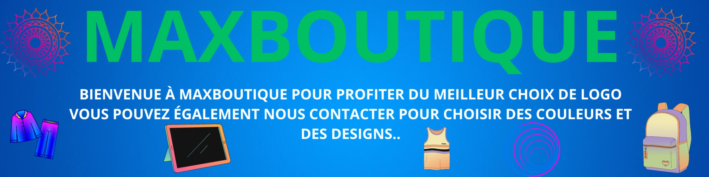 Bannière de maxboutique
