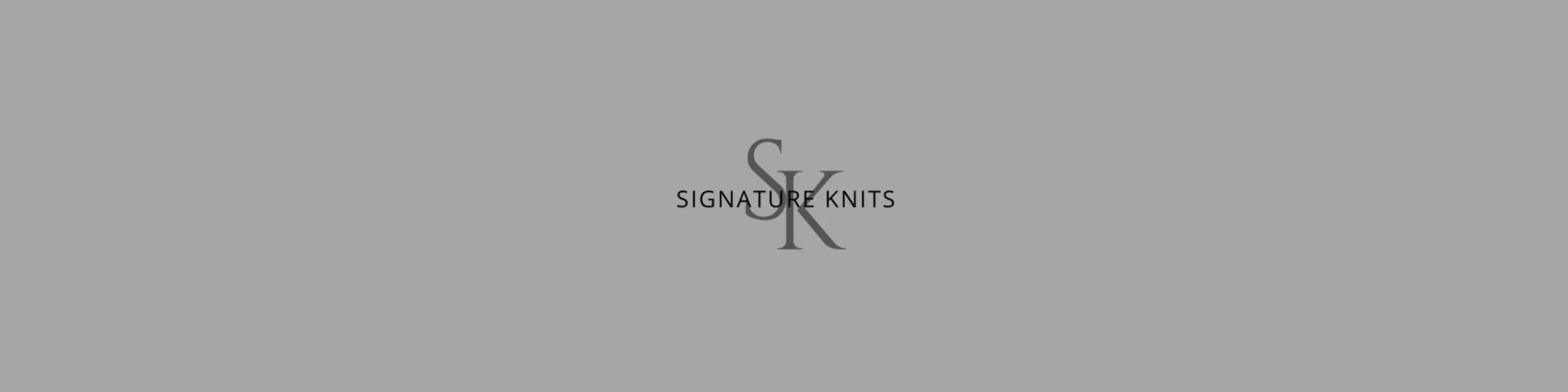 Bannière de Signature Knits