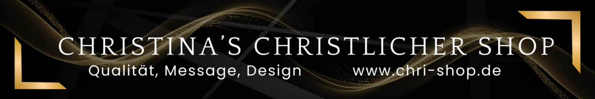 Bannière de Christinas christlicher Shop