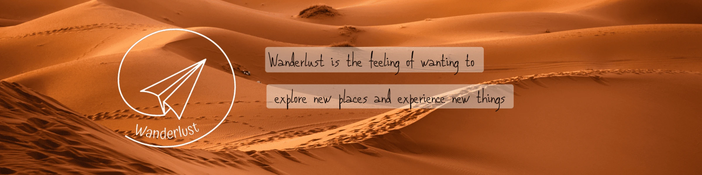 Bannière de Wanderlust2020