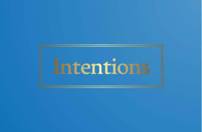 Banner image of Intentions