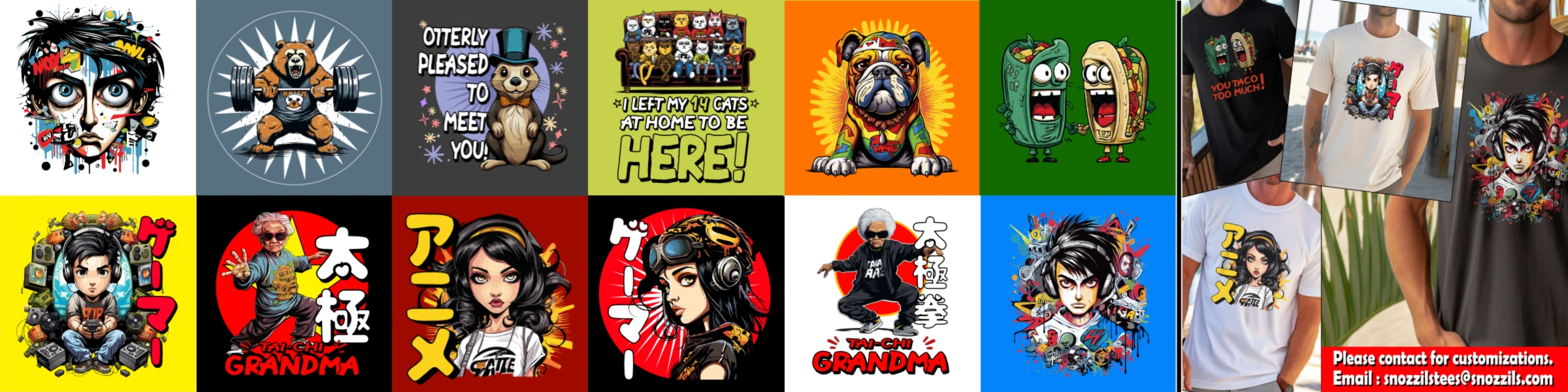 Banner image of Snozzils Tees