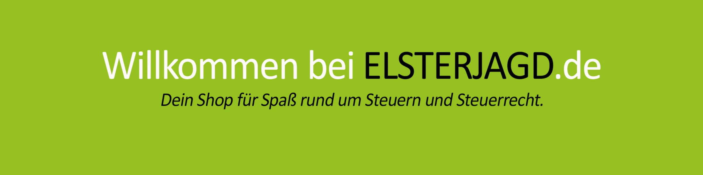 Bannerbild von ELSTERJAGD.de
