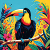 Toucans Art