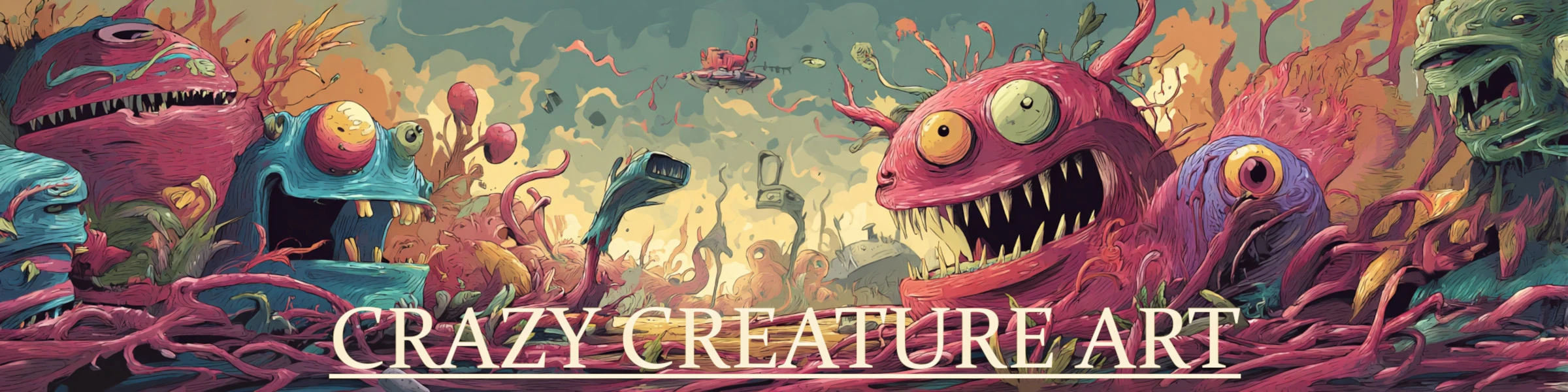 Banner image of Crazy Creature Art